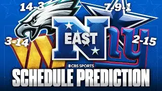 Predicting the Remaining Schedules for EVERY NFC East team: Eagles, Cowboys, Commanders & Giants ✅