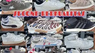 SEPATU SECOND BERKUALITAS STOCK TERBARU ‼️NIKE‼️ADIDAS ‼️ HARGA BISA NEGO .