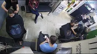 Salon Webcam - Cute Girl Get Hair Chopped to Shoulders