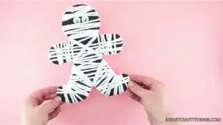 How to Make a Yarn Wrapped Mummy Craft