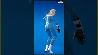 Fortnite Deep End Emote + Susan Storm Skin 🍑😍😂 Fantastic Four Collab 🔥