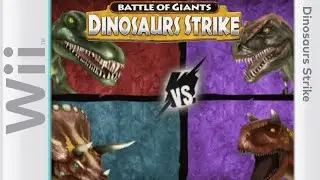 Dinosaurs Strike - Wii - Baryonyx & Triceratops VS Tyrannosaurus Rex & Carnotaurus