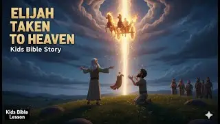 Elijah Taken to Heaven | Kids Bible Story