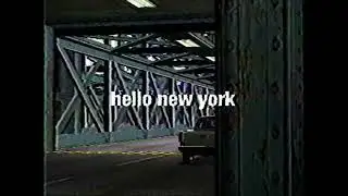 NOAHTV 2001 &ldquo;HELLO NEW YORK&rdquo; BUMPER