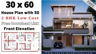 30x60 House Plan 3D | 30x60 House Plan East Facing | 30*60 House Plan