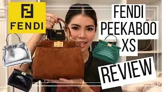 Fendi Peekaboo XS In Depth Review - MOD SHOTS + What fits? Do I still love it? XS vs Mini size?