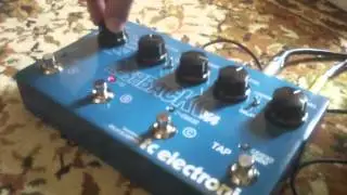 Tc Electronic Flashback x4 delay complete demo