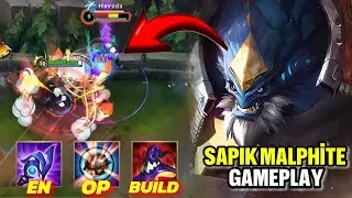 MALPHITE AMA &Ouml;N&Uuml;NE GELENE TEK ATIYOR! 💀 | Wild Rift Challenger Elo One Shot Build