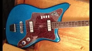 The Eko Bass Restoration and Pickup Winding  Project! Soundfiles and Schematic!