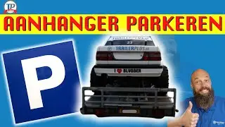 AANHANGER PARKEREN OPENBARE WEG, BOETE PARKEREN EIGEN TERREIN, CARAVAN PARKEREN OPRIT, KAR PARKEREN