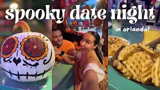 PUMPKIN PAINTING DATE IDEA IN ORLANDO 🎨🎃 trying Jojo&rsquo;s ShakeBar&rsquo;s Halloween specials + final ratings