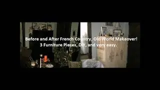 A French Country, Old World Makeover for the Library