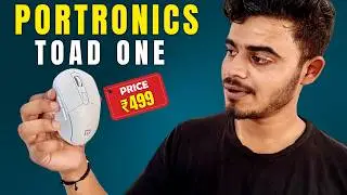 Portronics Toad One Wireless Mouse Unboxing & Review | Best Budget Mouse Under ₹500!