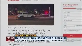 Petition seeks apology for police behavior