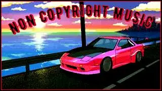80's Retro Synthwave Delorean Car Retro Neon Cyberpunk Day Music Mix 🎧