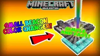 Minecraft Redstone Tutorial - Beacon Color Changer!
