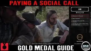 Red dead Redemption 2 Золотая медаль &laquo;Визит в гости&raquo; &mdash; трофей/достижение &laquo;Золотая лихорадка&raquo; (ПОВ...