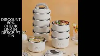 Thermal Insulation Lunch Box Stainless Steel Large Hot Food Thermos Storage Container Work Picnic Po
