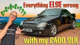 Finding the bad stuff on my Cheap Merc SLK