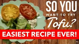 Smashed Tofu in 5 Minutes: EASY Recipe (Tofu Cottage Cheese)