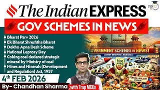 Indian Express Analysis | 4th February 2026 | The Indian Express Newspaper Analysis