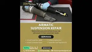 Airmatic Suspension Repair At Royal Car Expert #automobile #turbochargedengine #royalcarexpert #sale
