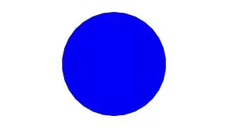 Blue Triacontagon White Background Scale Up