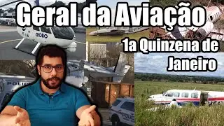 Acidentes e Avi&atilde;o Misterioso | Geral da Avia&ccedil;&atilde;o Ep 01 - 2021