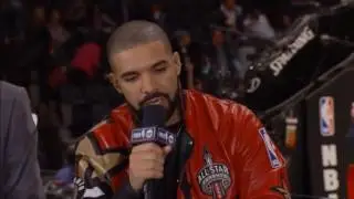 Drake Rapping with Shaq Before All Star Game in Toronto | LIVE 2 14 16