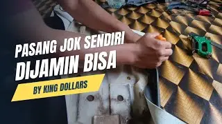 PASANG JOK MOTOR TIDAK PERLU KE TUKANG SERVICE, Bisa di lakukan sendiri di rumah.......