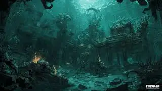 🌊 Sunken Temple Arcane Ritual  | Atmospheric Underwater D&D Music (Half Hour)