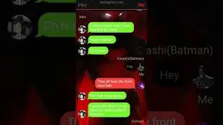 Red Hood Deku Texting Story/Part 2/Izuocha
