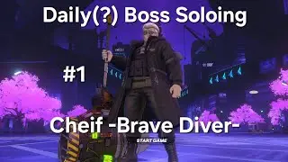 (TRIBE NINE) Day 1 of Soloing bosses as Roku Saigo until EoS