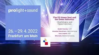 Prolight + Sound 2022, Green Event Day panel discussion: 