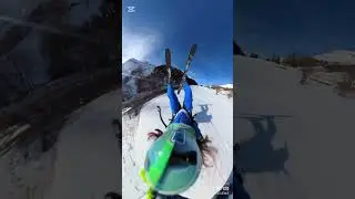 It went wrong.  Always check the landing thoroughly. #ski #snow #crash #travel #vanlife
