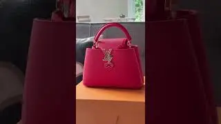 Unboxing of Louis Vuitton Capucine Bag