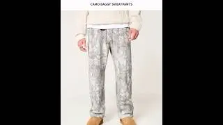 Camo Baggy Sweatpants | Hollister - Upgrade Your Style #02 |