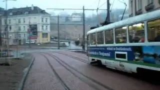 Liberec - T3SU-Doppeltraktion bei F&uuml;gnerova (31.12.2009)