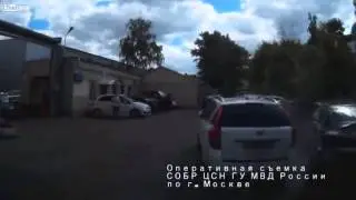 Police chase Russian style