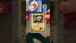 #cgc #zapdos #japanese #japanese #grading So CLOSE!!!!!