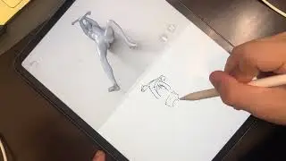 ［クロッキー生活Day62］10分クロッキー練習 | 10-Minute Croquis Practice