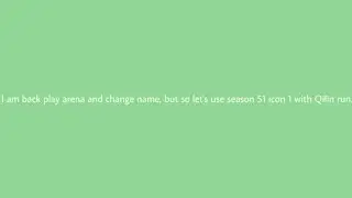 Qilin run with season 51 icon 1!!! Arena Run 2024 with Qilin run again