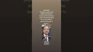 Elon Musk, you didn&rsquo;t create USAID, the United States Congress did for the American people