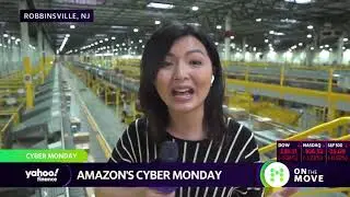 Внутри склада Amazon в Киберпонедельник