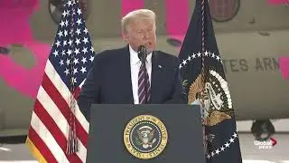 Trump Award ceramony