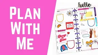 Plan With Me! Happy Planner Classic Half Sheet|Girl Power