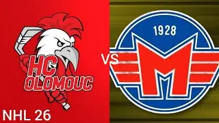 HC Olomouc vs Banes Motor České Budějovice | Golman fail (NHL 26 / PS5)
