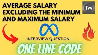 Average Salary Excluding the Minimum and Maximum Salary - Leetcode 1491 - Python