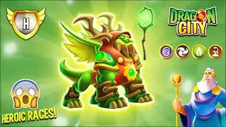 Dragon City - High Druid Dragon, A brand new Heroic Race [EXCLUSIVE DRAGON] 😱
