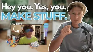 Why (and How) to Stop SCROLLING and Start MAKING Stuff
